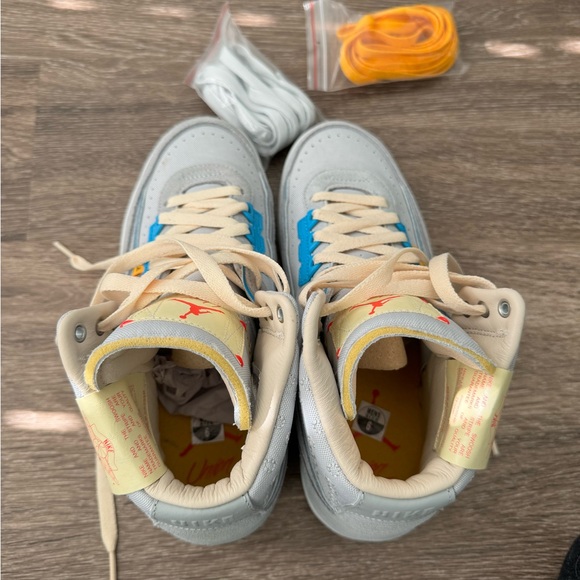 Jordan 2 Retro SP/ Union Grey Fog - Picture 5 of 9